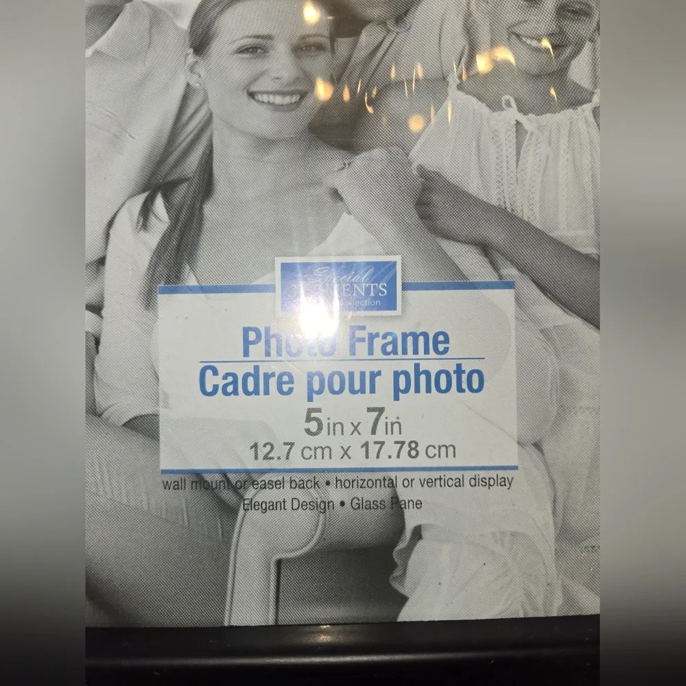 Special Moments Black 5x7 Photo Frames Set of 3 NEW